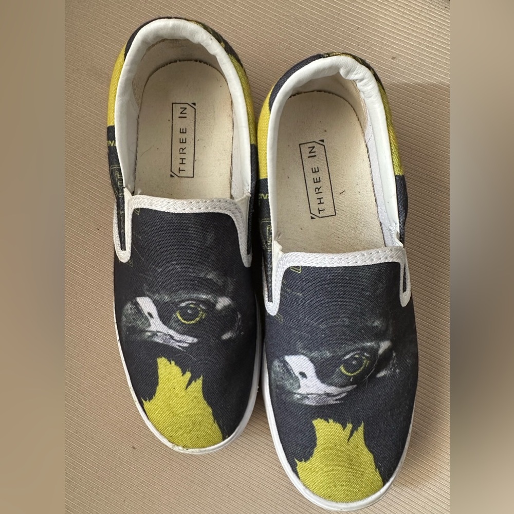 Twenty-One Pilots Canvas Shoes By Three In - Euc - image 1
